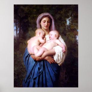 Poster L'affiche de bienfaisance du Maître Bouguereau