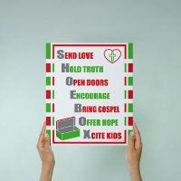 L'affiche de boîte à chaussures de MadeCreatively