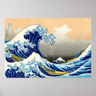 Poster L'affiche de la Grande vague