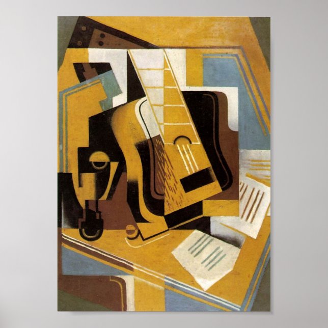 Poster L'affiche de la guitare (Devant)