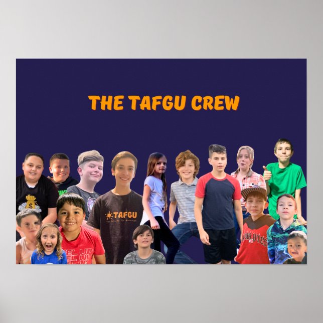 Poster L'affiche de l'équipage de Tafgu (Devant)