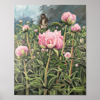 Poster L'affiche de papier imprimée du jardinier (semi-br