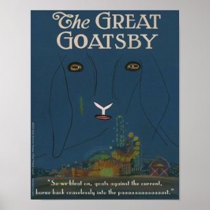 Poster L'affiche de The Great Goatsby (11" x 14")