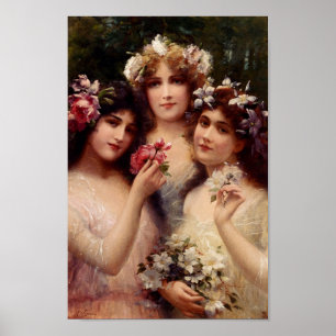 Poster L'affiche de trois grâces
