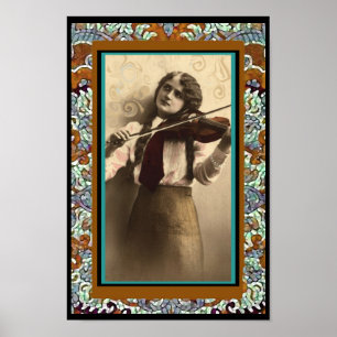 Poster L'affiche de violoniste