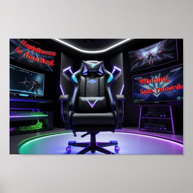 Poster L'affiche de Winning a Records (Devant)