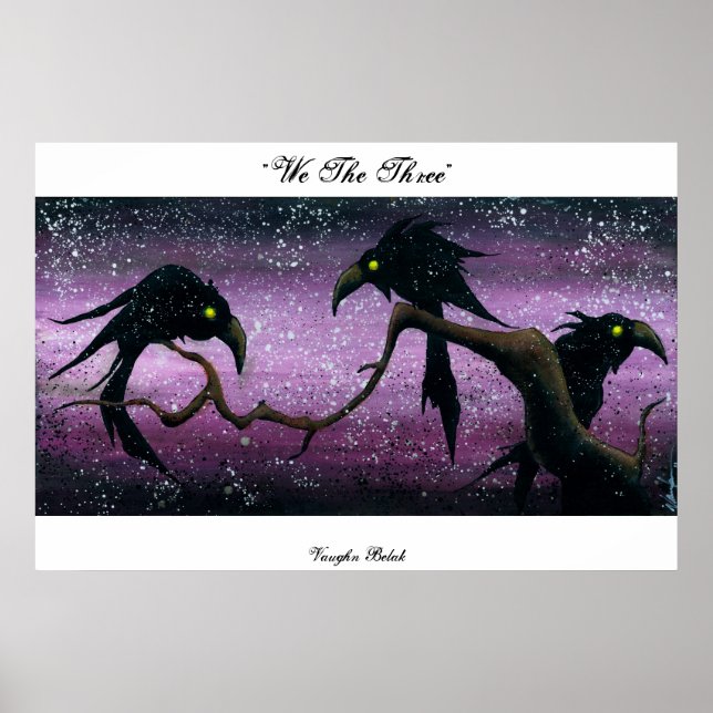 Poster L'affiche des trois (Devant)