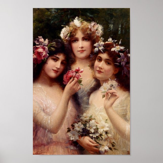 Poster L'affiche des Trois Graces (Devant)