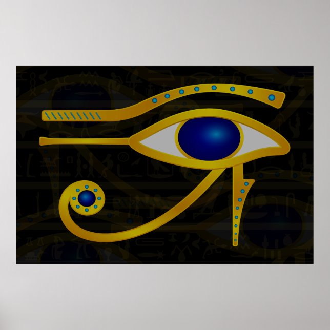 Poster L'affiche des yeux d'Horus (Devant)