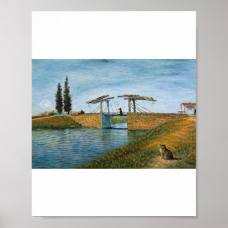 Poster L'affiche du Chat au pont de Langlois
