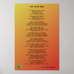 Poster L'affiche du salad Bowl