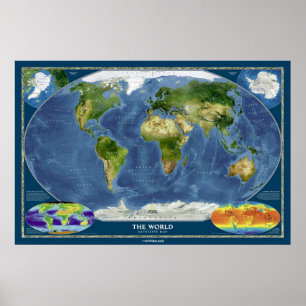 Poster L'affiche gigantesque de mur du monde