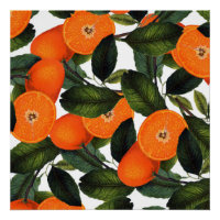 L'affiche orange interdite 20x20