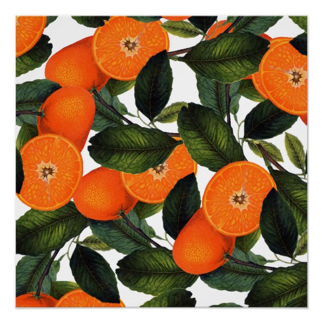 Poster L'affiche orange interdite 20x20 (Devant)