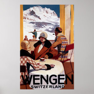 Poster L'affiche promotionnelle de club incliné