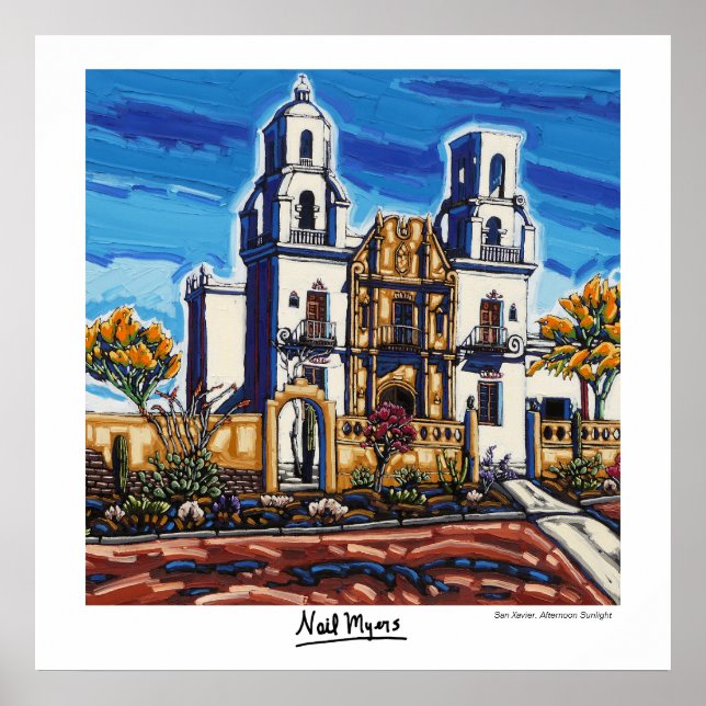 Poster L'affiche San Xavier après-midi Sunlight (Devant)