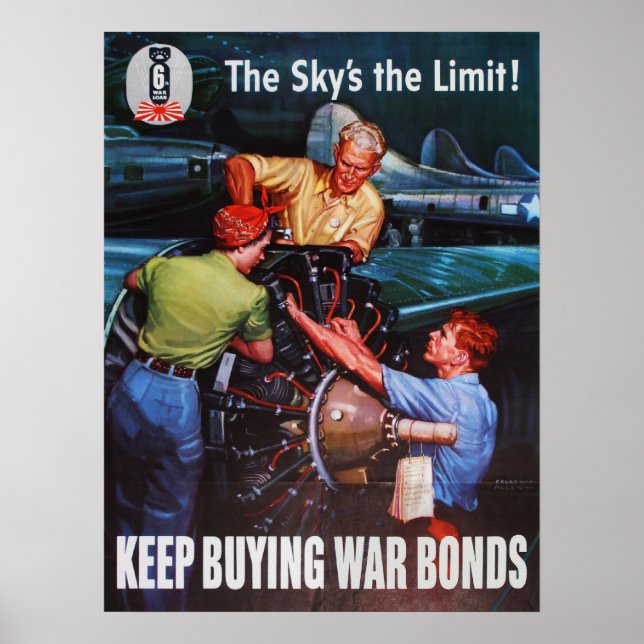 Poster L'affiche Sky's the Limit ! (Devant)