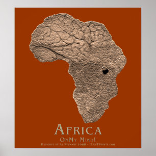 Poster L'Afrique dans mon esprit