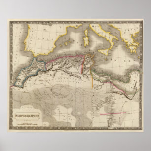 Poster L'Afrique du nord