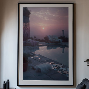 Poster L'Afterparty : Un coucher de soleil hanté à Hollyw