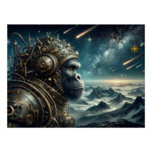 POSTER L'ÂGE DE L'ACIER-GORILLA 7