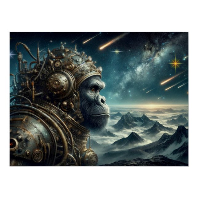 POSTER L'ÂGE DE L'ACIER-GORILLA 7 (Devant)