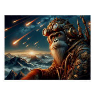 POSTER L'ÂGE DE L'ACIER-ORANGUTAN 4