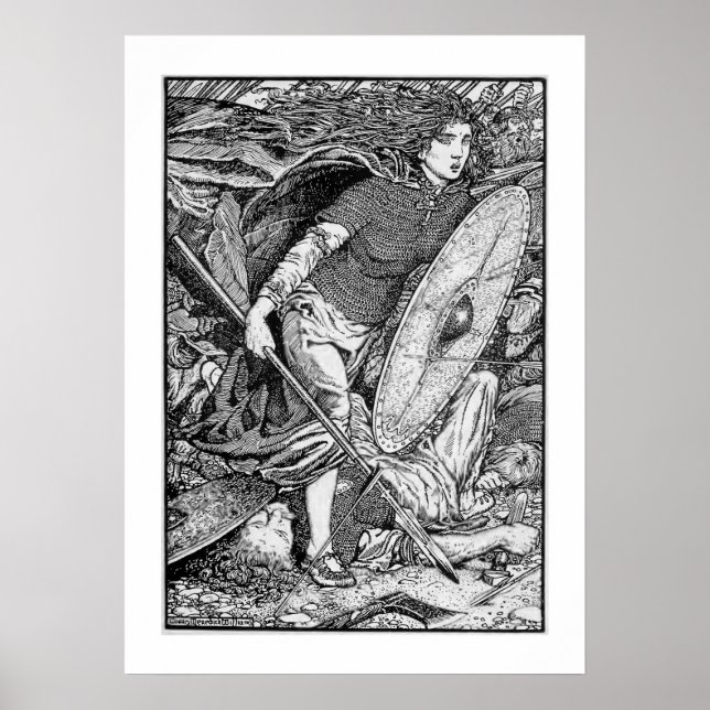 Poster Lagertha Shield Maiden (Devant)