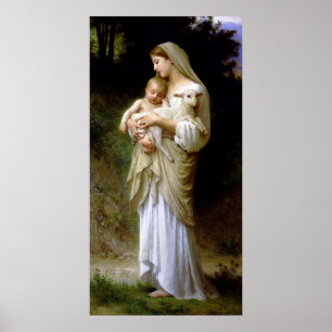 Poster L'agneau précieux de l'affiche de Dieu