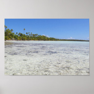 Poster Lagon bleu de Rangiroa