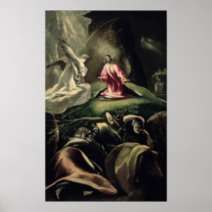 Poster L'agonie dans le jardin