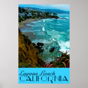 Poster Laguna Beach Californie