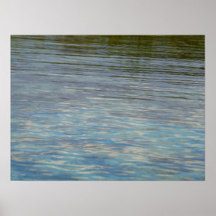 Poster Lagune de la mangrove Eau Bleu des Caraïbes