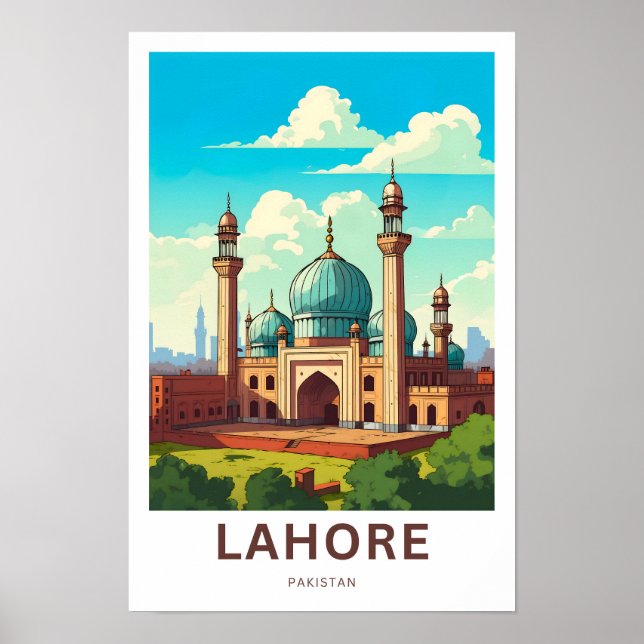 Poster Lahore Pakistan Imprimer (Devant)