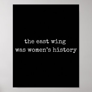 Poster « L'aile est était l'histoire des femmes » État fé