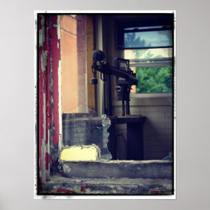 Poster Laissé derrière, abandonné