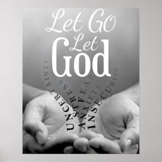 Poster Laisse Dieu