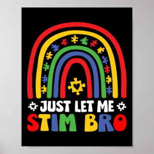 Poster Laisse-moi Stim Bro Avril Mois Sensibilisation sur
