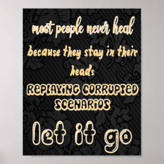 Poster Laisser aller l'affiche