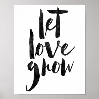 Poster Laisser grandir l'amour