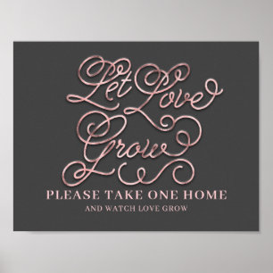 Poster Laisser l'amour grandir signe Mariage