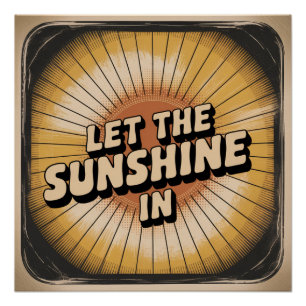 Poster Laissez Entrer Le Soleil