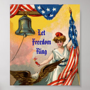 Poster Laissez l'anneau de liberté