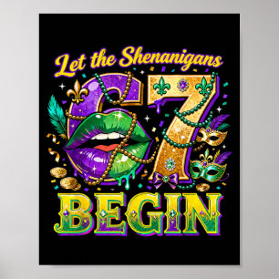 Poster Laissez les frasques 67 commencer citation Mardi G