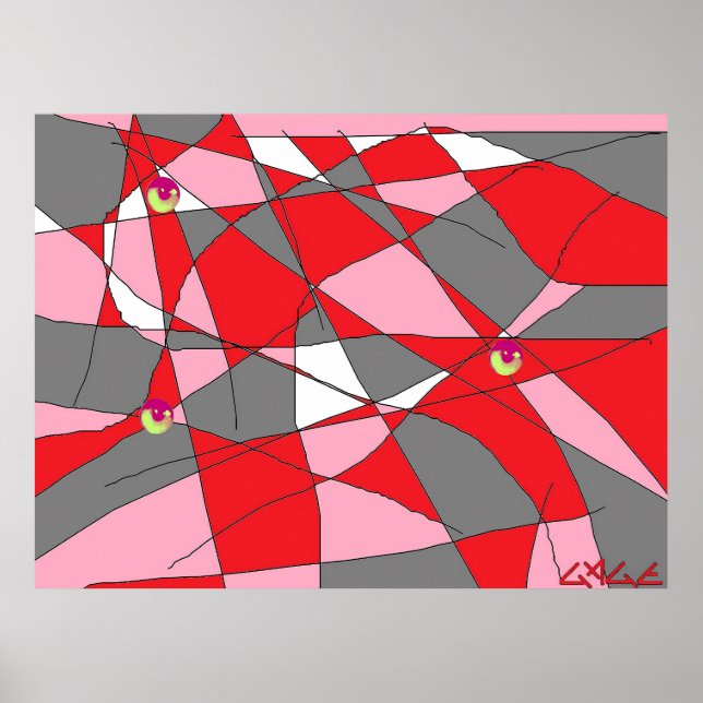 Poster Laissez Vos Yeux Décider (Devant)
