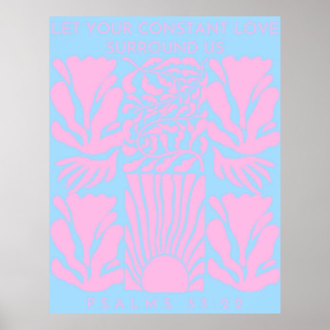 Poster Laissez Votre Amour Constant entourer Nous  (Devant)