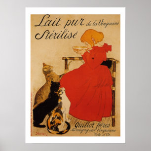 Poster Lait Pur de la Vingeanne Sterilize