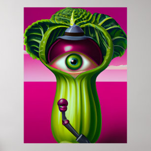 Poster Laitue à l'oeil