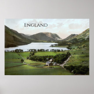 Poster Lake District (Angleterre) (1900)