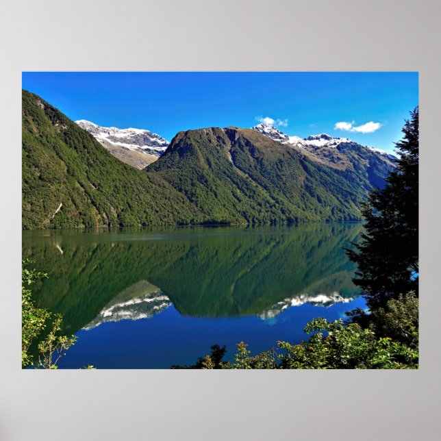 Poster Lake Gunn Reflection (Devant)